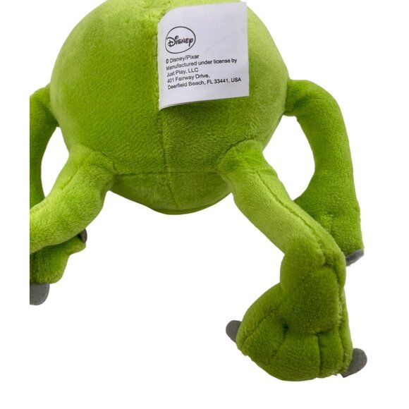 Pixar Disney Monsters University Mike Wazowski Plush 8" Hat & Braces - Picture 9 of 12